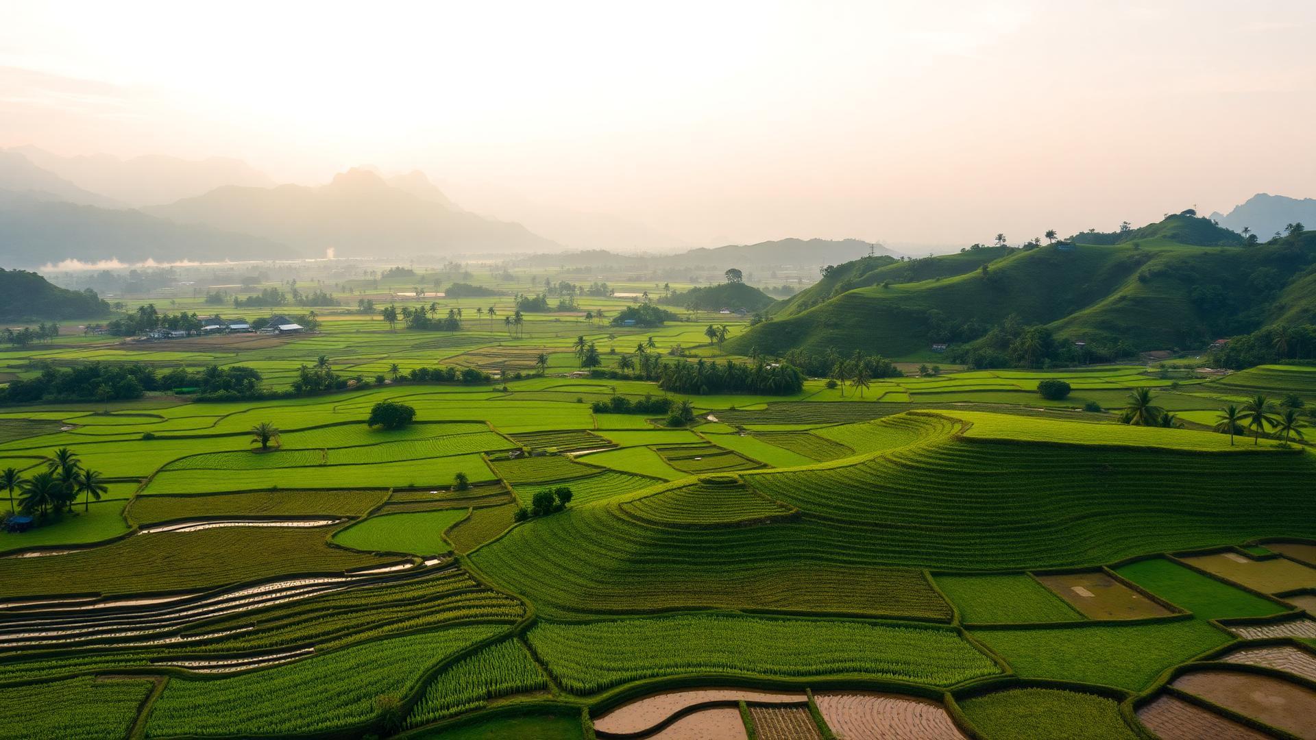 ภาพภูมิทัศน์หุบเขาประกอบแนวคิด ไม่ใช่ภาพสถานที่ที่เปิดดำเนินงาน